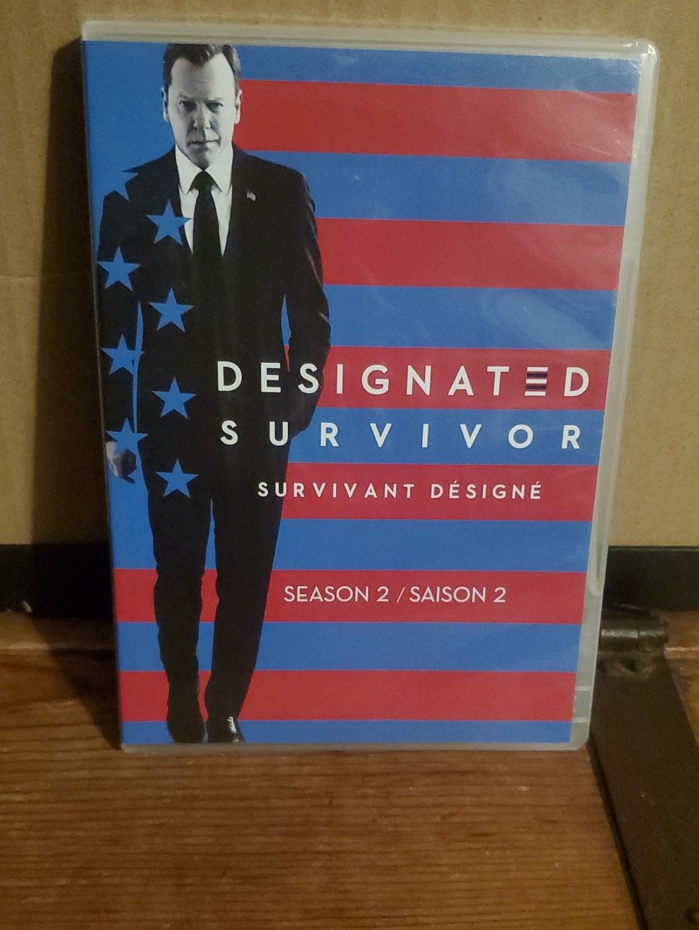 Designated Survivor Season 2 DVD - Black Suit Jacket Cover